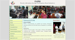 Desktop Screenshot of papri.org